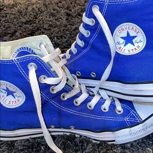 Unisex (Men’s 9, Women’s 11) Royal Blue Converse